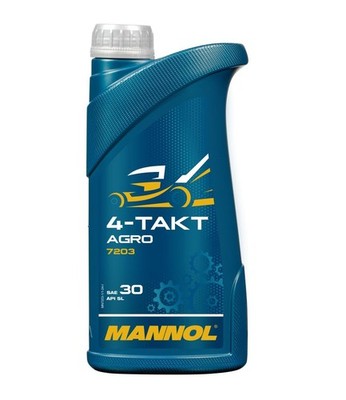 SAE 30 Full Synthetic Lawn Mower Oil by , Generator Lubricant, Premium 4Strok...