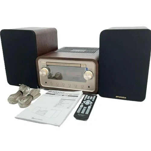 SANSUI Vacuum Tube Hybrid Amplifier CD Stereo System SMC-300BT cd cd cd cd cd