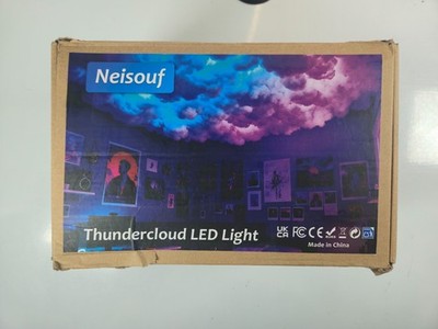 Neisouf Thundercloud LED Light, RGB+IC Chasing Music Sync 3D Cotton with APP