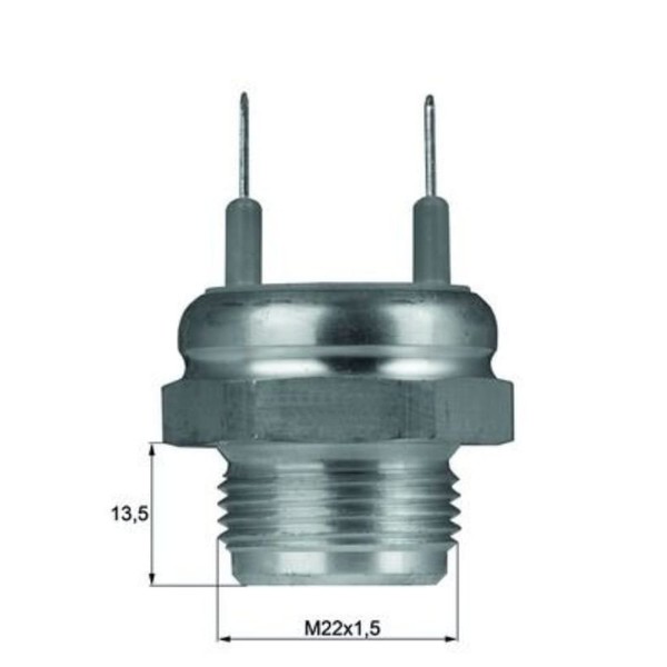Temperaturschalter KüHlerlüFter Mahle TSW 1 FüR Alfa Romeo Audi VW Renault-image