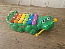 Fisher Price Crocodile Xylophone Musical Toy Vintage Fully Working Rare