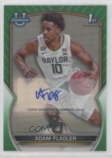 2022 Bowman U Chrome Prospect Green Refractor 76/99 Adam Flagler #16 Auto 0eo6