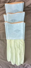 Lot Of 3 Milwaukee Tuf-Nut Leather Welding Gloves