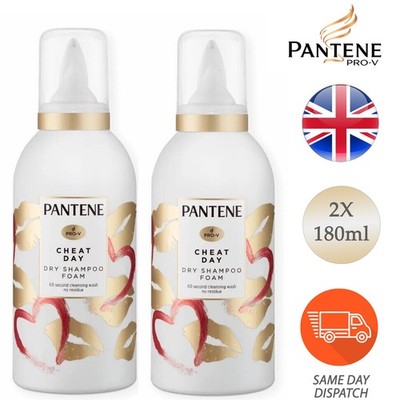 Pantene Pro-V Dry Day Shampoo Reinigung & erfrischendes Gefühl Haartyp 2 x 180 ml
