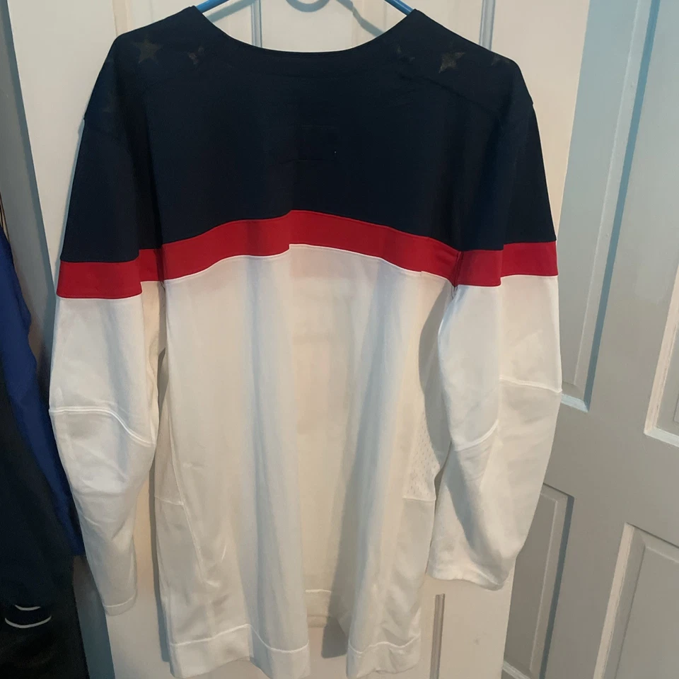 2014 USA Hockey Jersey Nike NHL Olympic LARGE BLANK - Image 3 of 3