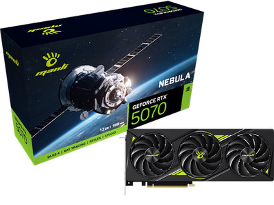 Manli Nebula GeForce RTX 5070 12GB GDDR7 Gaming Graphics Card