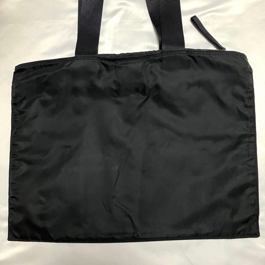Prada tote bag large capacity triangular logo nyl… - image 16