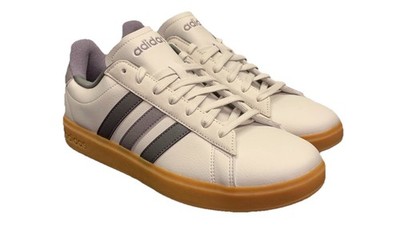 NIB Adidas Men's Size 9.5 Lace Up Grand Court 2.0 Low-Top Shoes Free Shipping