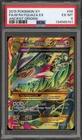 Pokemon M Rayquaza EX XY Ancient Origins Full Art #98 PSA 6