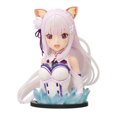 Ichiban Kuji Re Zero Model Last One Prize Emilia Art Scale Figur Bandai