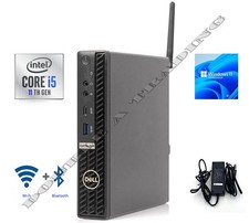 Dell OptiPlex 7090 Micro i5-11500  up to 64GB RAM  2 2TB SSD  Win11  WiFi BT