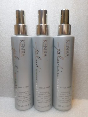 5 x KENRA PLATINUM STYLE PREP DETANGLING PRIMER SPRAY 7 OZ EACH NEW