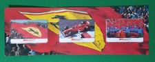 Italia 3 schede telefoniche nuove in folder originale Telecom Fornitore Ferrari