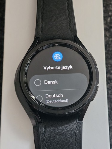 Samsung Galaxy Watch6 Classic SM-R955 43mm Black LTE Bluetooth GPS - Zdjęcie 3 z 11