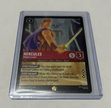 Lorcana - Hercules Mighty Leader - Whispers In The Well - 118/204 - Regular