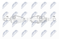 NTY Antriebswelle NPW-CT-162 FüR Fiat Fiorino GroßRaumlimousine Qubo 225AXA1A