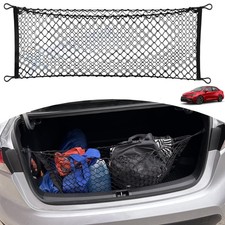 Fit Toyota Corolla 2014-2026 Double-layer Elastic Trunk Cargo Storage Net Mesh Fit Toyota Corolla 2014-2026 Double-layer Elastic Trunk Cargo Storage Net Mesh