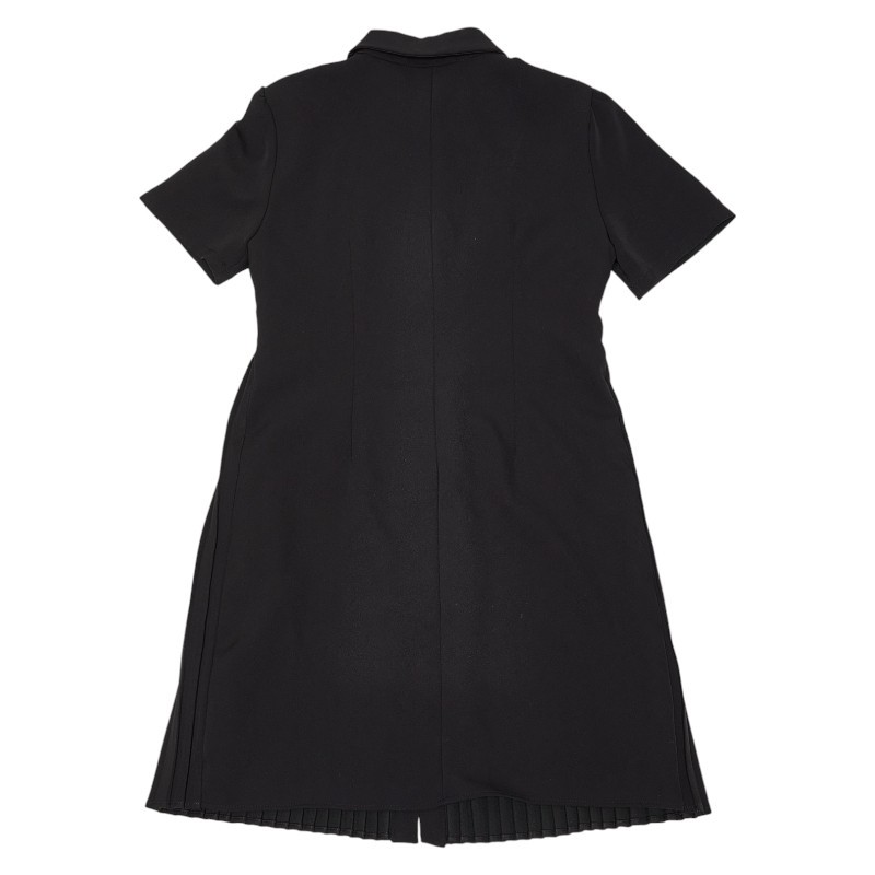 Christian Dior BEE Bee CD logo Short Sleeve Pleated Dress Size L Women 【Us... thumbnail 2