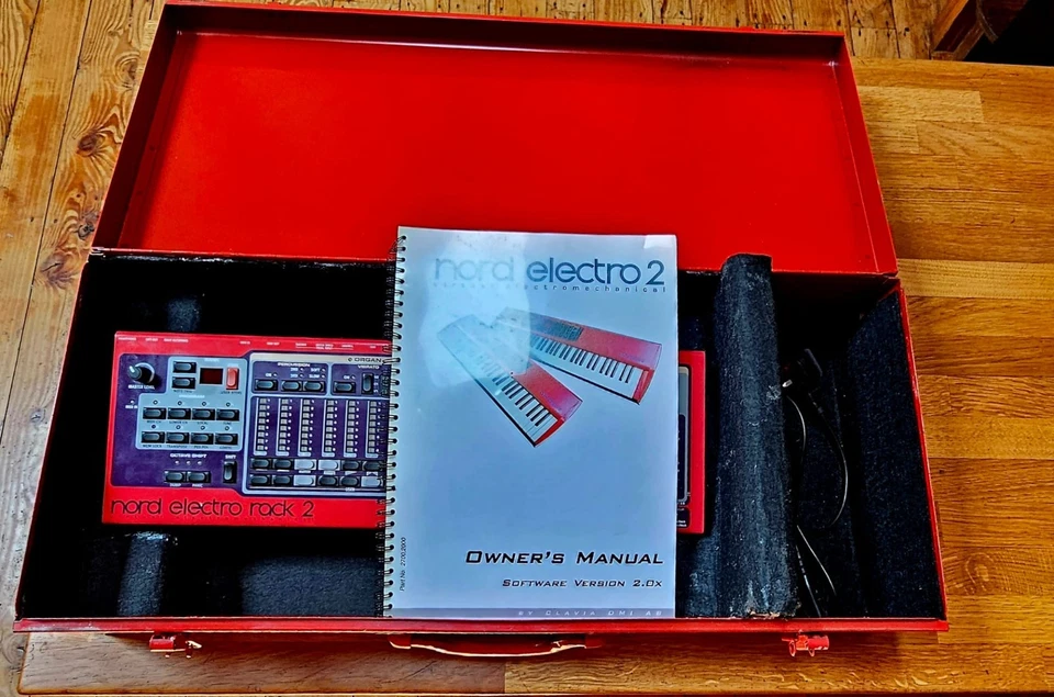 Nord Electro 2 Rack Electric Piano, Hammond Organ, Flight Case, Fully Serviced. - Image 4 of 4