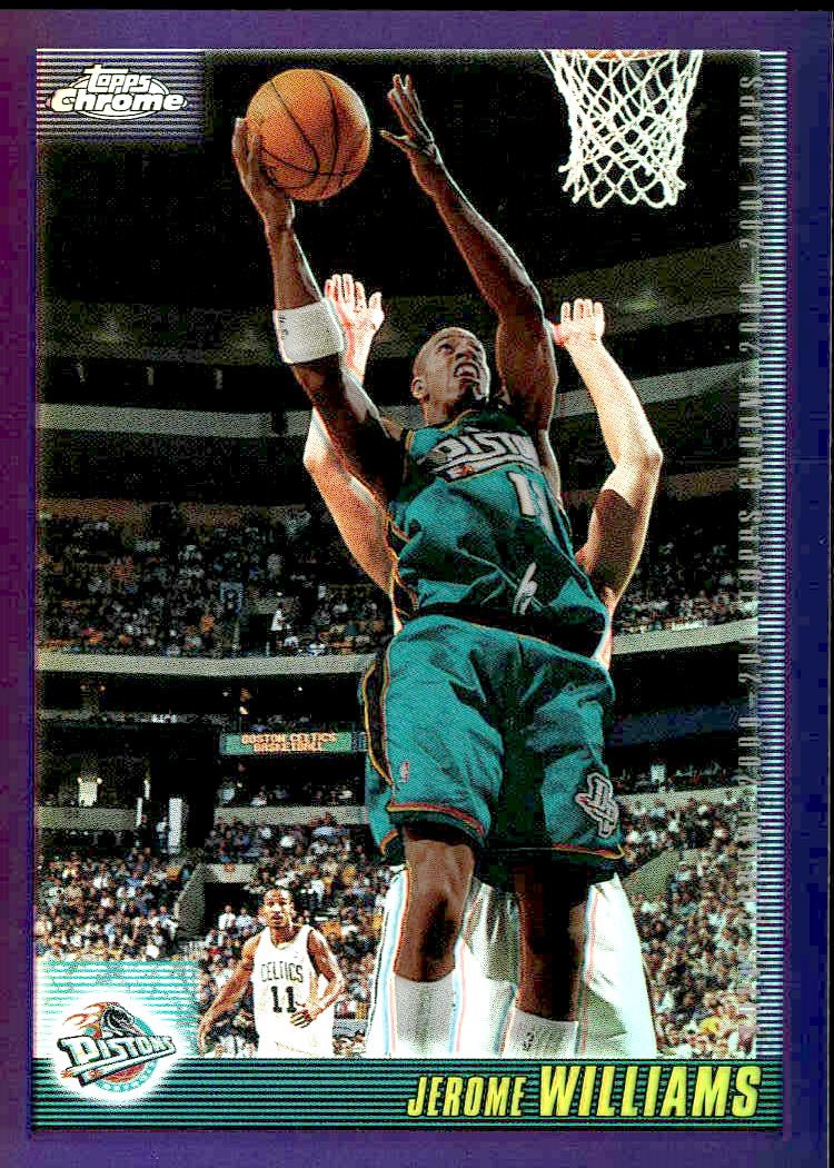 2000-01 Topps Chrome #17 Jerome Williams Refractors
