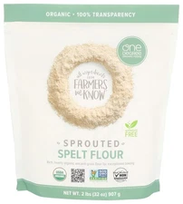 One Degree Organics Organic Sprouted Spelt Flour, 32 oz 32 Ounce (Pack of 1) 