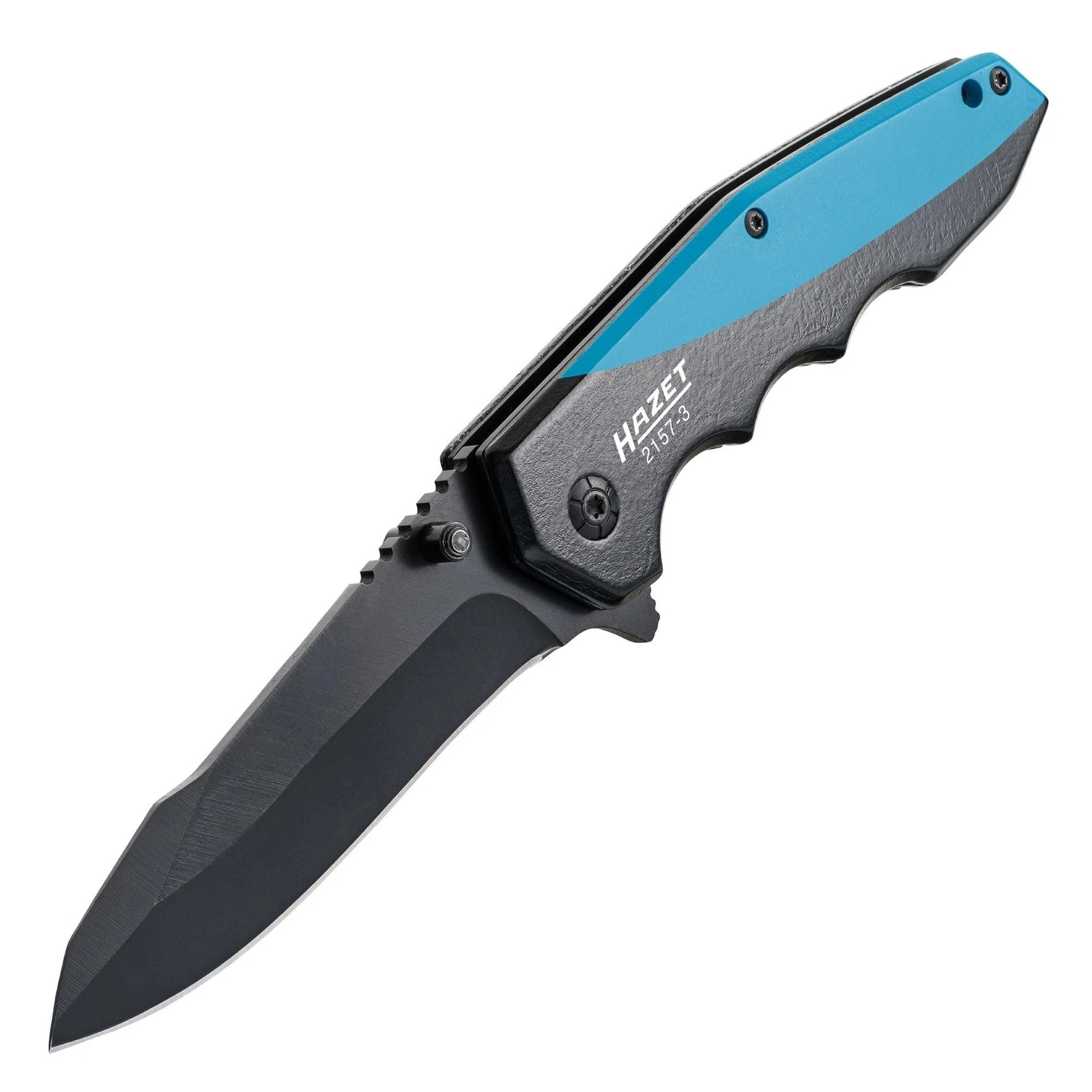 HAZET folding knife 2157-3 I Outdoor pocket knife with stainless steel blade ...