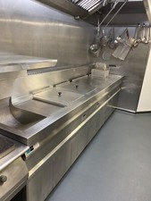 Kiremko- 4 pan fish and chip frying range