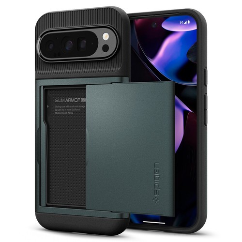 For Google Pixel 9 8 7 Pro XL Case SPIGEN Slim Armor CS Card Holder Hard Cover - Picture 33 of 39