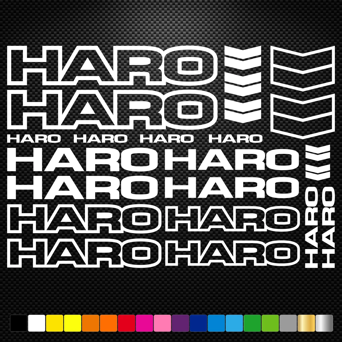 Haro bike stickers outlet