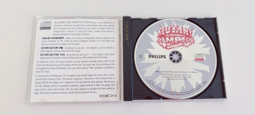 Mutant Rampage Bodyslam Philips CDI Cd-i Videogame Gaming Original RegionFree - Picture 2 of 3