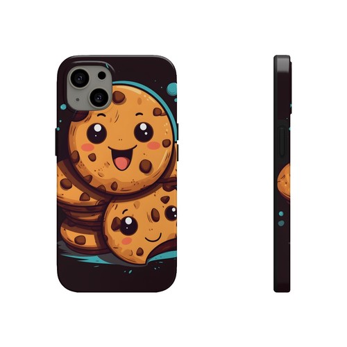 Designer Phone Case Chocolate Chip Cookies 14 iPhone Case 13 Smiley Face Cookie - 第 11/42 張圖片