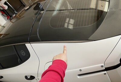 Genuine OEM LH,RH Rear Glass Bouth Side Molding Trim 2PC For 18~2023 Kia Stinger