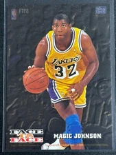 1993 NBA Hoops Magic Johnson #FTF8 Lakers Insert HOF