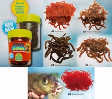 BEHR Trendex Artificials mit SPEZIAL AROMA Kunstwurm Köder Wurm Angeln Futter