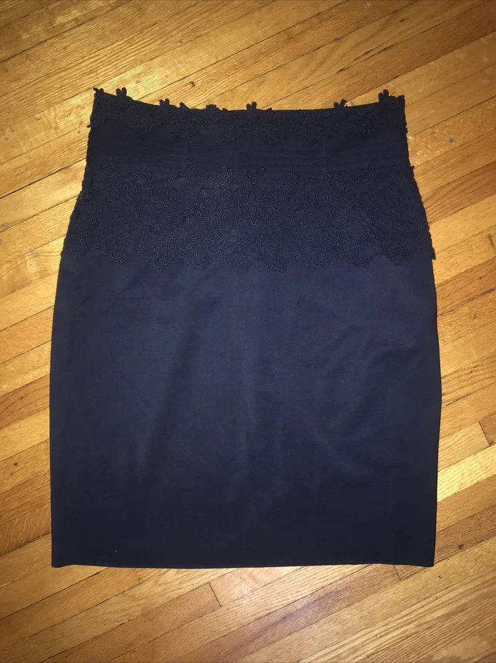 Falda lápiz Anthropologie Girls From Savoy hasta la rodilla talla 14