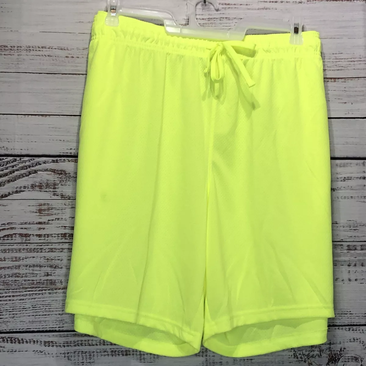 Neon yellow mens clearance shorts
