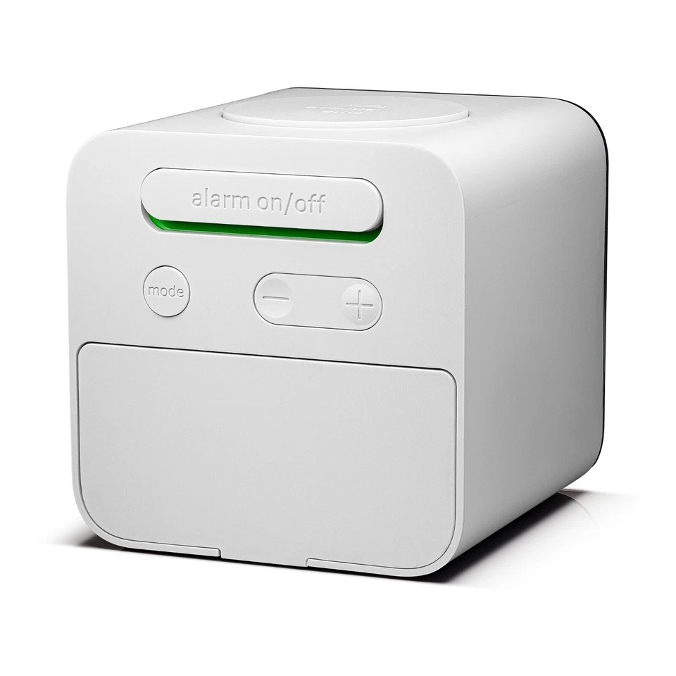 Braun BC25WP Design Wecker, Zeit Sprachausgabe, große Zeitanzeige, weiß, BC 25 - Bild 2 von 4