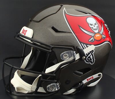 TAMPA BAY BUCCANEERS NFL Riddell SPEEDFLEX Authentic Gameday Football Helmet