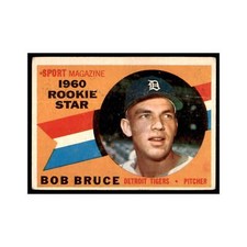 1960 Topps Bob Bruce RC Baseball Cards 118