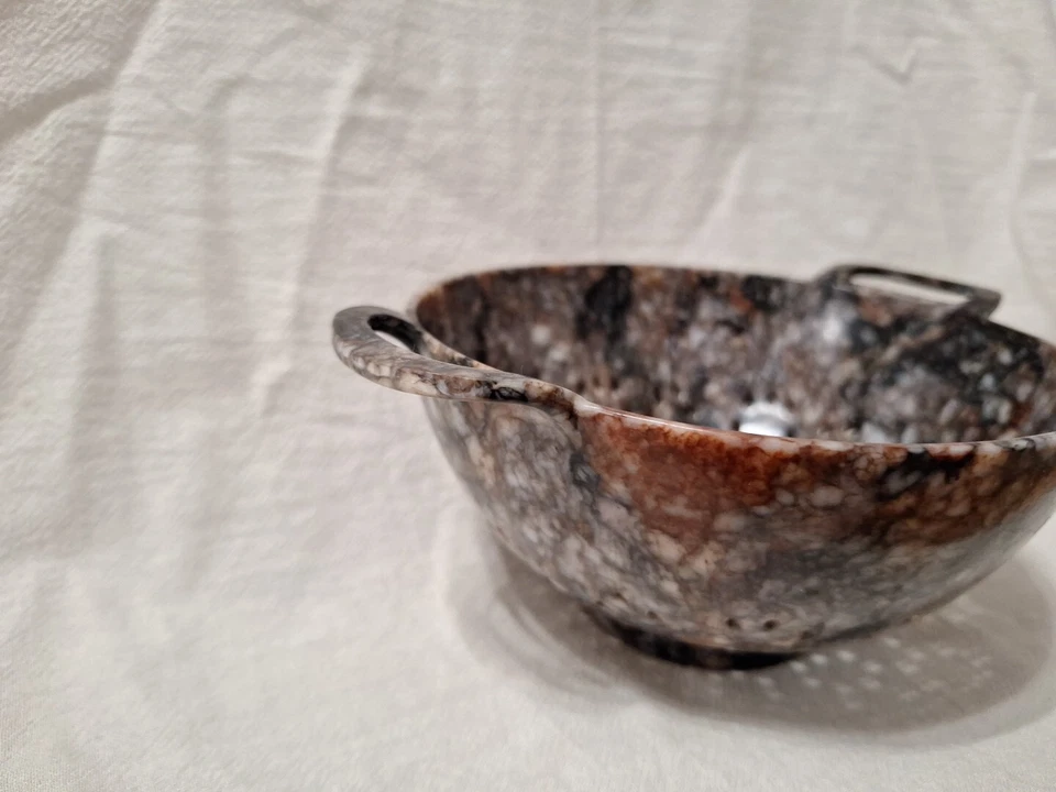 zak! Diseños Colador Pequeño Melamina Marrón Gris Blanco Negro Mármol Salpicaduras Foto 3 de 4