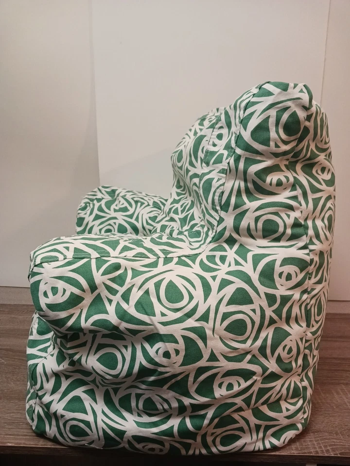 Cómoda silla con bolsa de frijoles estructurada Posh Creations Foto 4 de 4