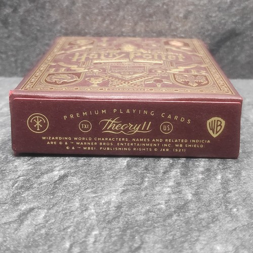 Harry Potter Premium Playing Cards Spielkarten Theorie11 ROT Gryffindor OVP - Bild 6 von 6
