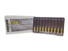 10Pcs pack Dental Barbed Broaches Root Canal Endodontic 21mm Stainless Steel 