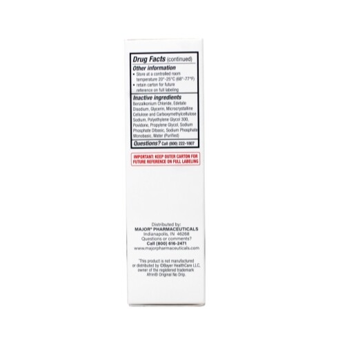 6 Pack Major Nasal Decongestant Soothing 12-Hour Spray 1 Ounce - Bild 7 von 7