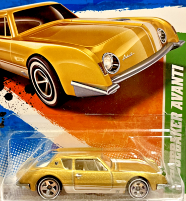 STUDEBAKER AVANTI GOLD T-HUNT 1:64 by HOT WHEELS T-HUNT SERIES 5