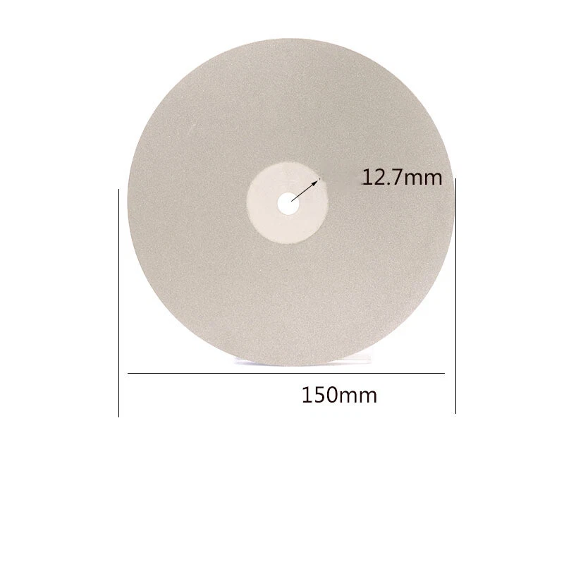 6" 150mm Diamond Coated Grinding Disc Flat Lap Wheel For Angle Grinder 80#-3000# - Image 2 of 4