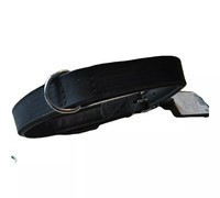 Halsband,Rondo,Karlie,Echtleder,47Cm, Lederhalsband,Hundehalsband, Schwarz, Gr.M