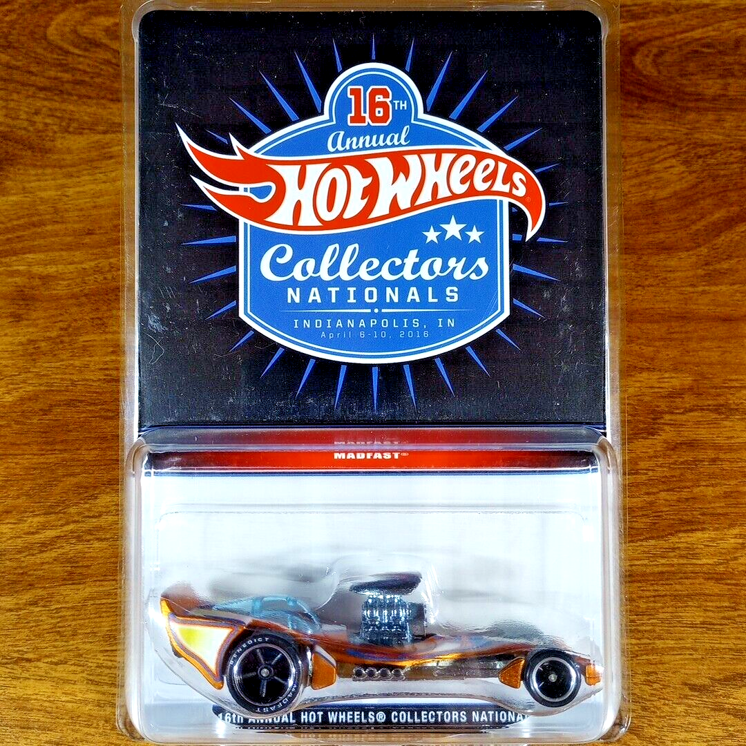 ミニカー Hot Wheels Madfast 16th Nationals Hot Wheels RLC 16th Collectors Nationals Madfast 1200/1500 Orange