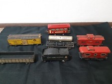 Vintage Marx / Lionel Metal Train And Train Car Lot