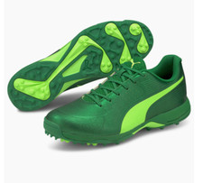 Puma Amazon Green-Green Glare Cricket Shoes US - 11